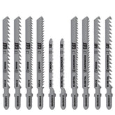 CAT DA06902 10 Parça Profesyonel Ahşap Hassas/Kaba/Düz/Kavisli Kesim Dekupaj Testere Ucu - Onivias